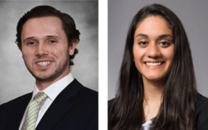 Aaron Pruitt, MD (left) and Sona Manjunath, MD (right)