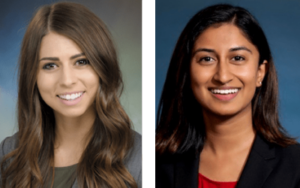 Samantha Zarro, MD (left) and Janki Luther, MD (right)